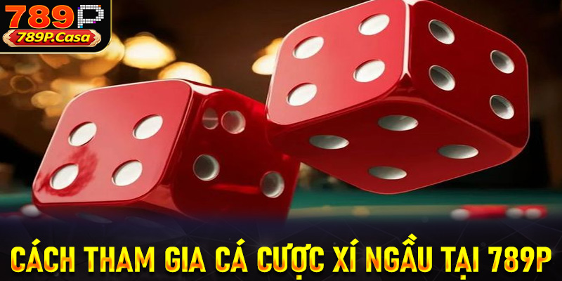 Cách thức tham gia cá cược xí ngầu tại 789P